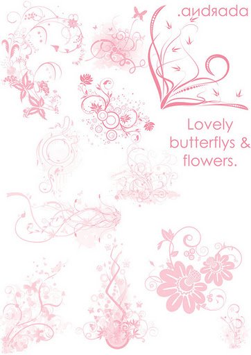 Lovely Butterflys & Flowers