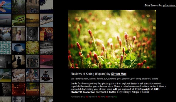 flickr-browser