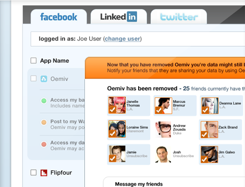 Unscribe Social Monito