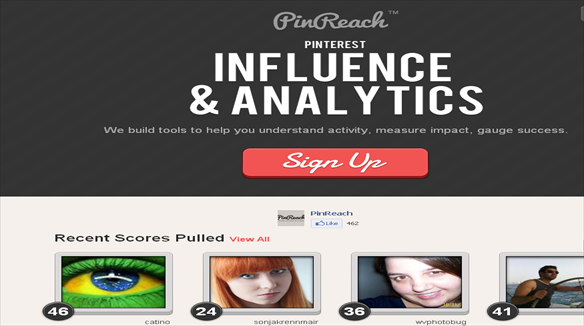 PinReach Pinterest Tool