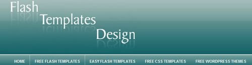 Flash templates design