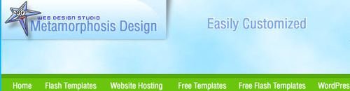 Metamorphozis flash templates