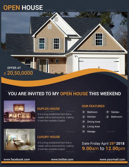 Open House Flyer
