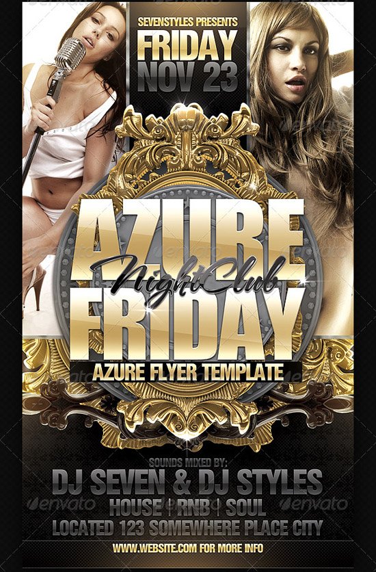 azure-flyer-template