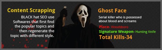 Content Scrapping Content Scrapping