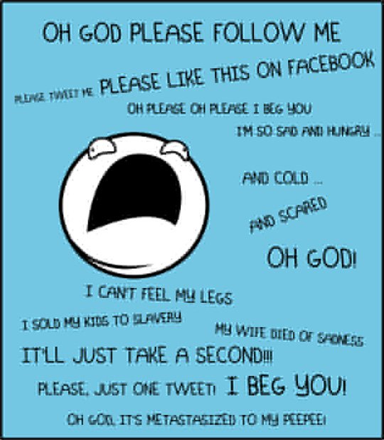 Shares and Likes Are the Only Things