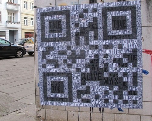 QR Code on Poster QR Code on Poster