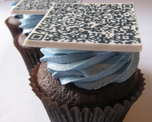 QR Code Cake QR Code Cake