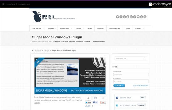 Sugar modal Windows Plugin Sugar modal Windows Plugin