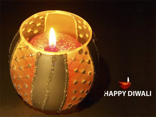 Diwali Candle Wallpaper