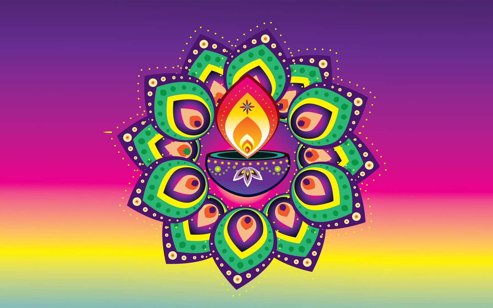 Diwali Rangoli Wallpaper