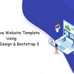 Responsive HTML Website Template Using Parallax Design & Bootstrap