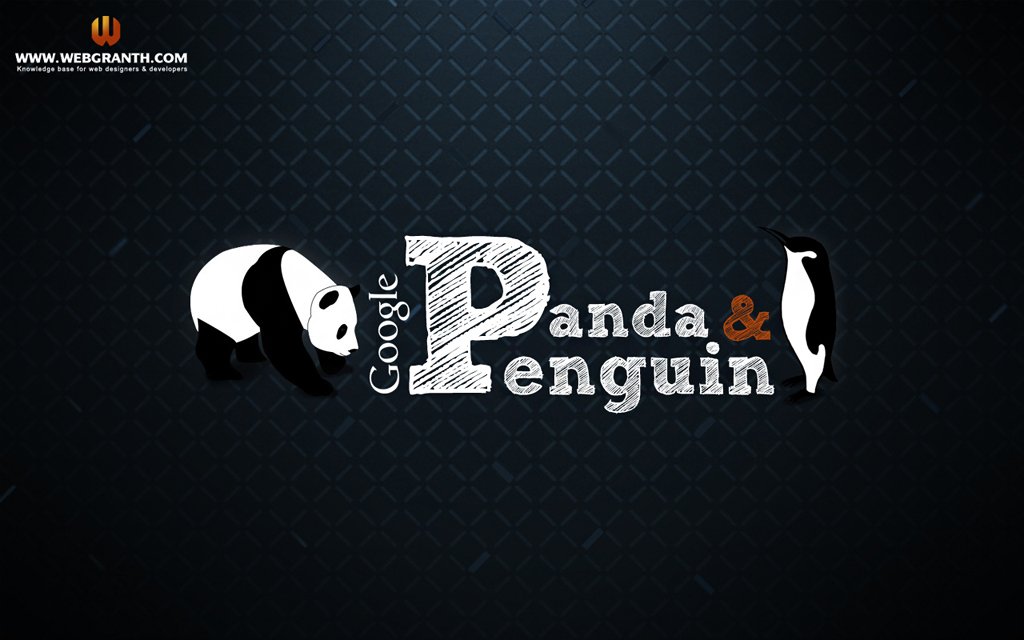 Google Panda & Penguin Wallpaper Google Panda & Penguin Wallpaper