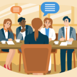 Use a professional, career-focused image that visually communicates job placement, recruitment, and career growth.