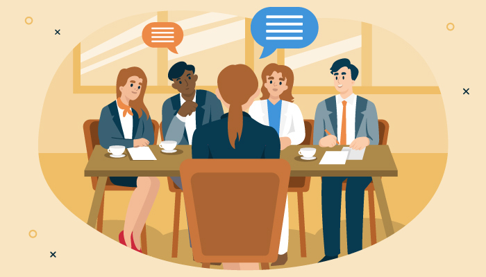 Use a professional, career-focused image that visually communicates job placement, recruitment, and career growth.